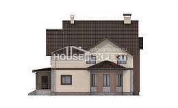 265-003-Л Проект двухэтажного дома, просторный домик из теплоблока, Моршанск