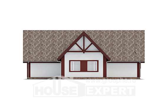 145-002-Л Проект гаража из теплоблока Мичуринск, House Expert