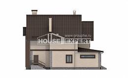 265-003-Л Проект двухэтажного дома, классический дом из керамзитобетонных блоков, Моршанск