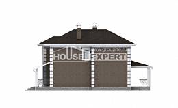 185-002-П Проект двухэтажного дома, экономичный дом из твинблока Тамбов, House Expert