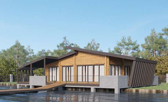100-007-П Проект бани из дерева Тамбов | Проекты одноэтажных домов от House Expert
