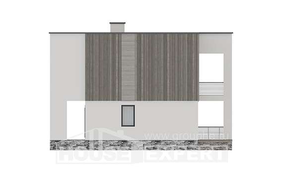 150-017-П Проект двухэтажного дома, уютный домик из твинблока, Мичуринск